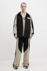 EA7 Emporio Armani rövid kabát fekete, átmeneti, oversize, AF14333.7X000086 - fekete L