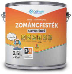 CelliFesték Celli zománcfesték 2, 5 liter - selyemfényű sárga
