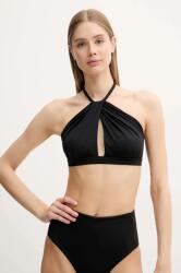 Max Mara Beachwear bikini felső fekete, puha kosaras, 2516821229600 - fekete S