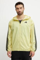 adidas rövid kabát Essentials sárga, átmeneti, IM7847 - sárga S