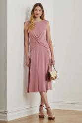 Ralph Lauren ruha sötétkék, midi, harang alakú, 250872090 - rózsaszín 40