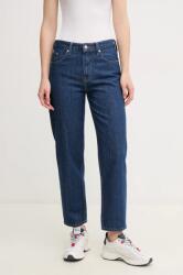 Tommy Hilfiger pamut farmer női, közepes derékmagasságú, WW0WW45417 - sötétkék 28/30
