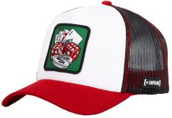 Capslab baseball sapka fehér, nyomott mintás, CL4/1/CT/GAM - fehér Univerzális méret