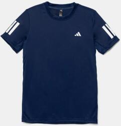 Adidas gyerek póló sötétkék, nyomott mintás, JP1047 - sötétkék 128
