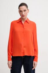 Sisley ing női, galléros, piros, relaxed, 5IDTLQ08R - piros S
