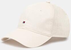 Tommy Hilfiger vászonsapka bézs, sima, AW0AW17130 - bézs Univerzális méret