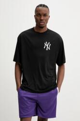 New Era t-shirt fekete, férfi, nyomott mintás, 60596365 - fekete XL