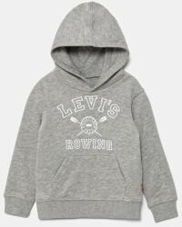 Levi's gyerek felső VARSITY ROWING HOODIE szürke, nyomott mintás, kapucnis, 8EM573 - szürke 92