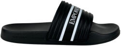 Giorgio Armani Șlapi XVPS14XR277 U532 black+black/white