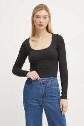Hollister Co Hollister Co. hosszú ujjú női, fekete, KI339-3626 - fekete S