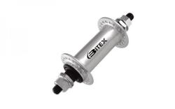 Bitex Butuc fata Bitex TKF10 Fixie-Track, alu, 36H, 2 rulmenti, alb (BIT024)