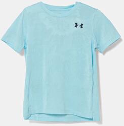 Under Armour gyerek póló Tech Vent Jcqrd SS sima, 1390019 - kék 122-127