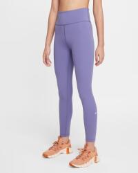 Nike Big Kids High-Waisted Leggings S | Femei | Colanți | Mov | FZ5605-527 (FZ5605-527)