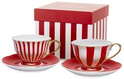 Inne home & lifestyle 2 személye csésze és csészealj készlet 220 ml - többszínű Univerzális méret - answear - 12 990 Ft