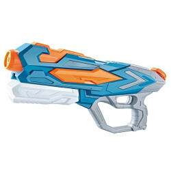 Flippy Pistol cu Apa pentru Copii, Rezervor, Pentru Piscina Plaja, Flippy, 6ani+, Albastru, 4 duze, 900ML (TEO-123812)