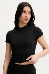 Guess t-shirt TESSA női, fekete, O5GP04 KCDA2 - fekete M