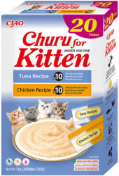 Inaba Foods Recompense pentru pisici Churu Kitten cu pui ton 20 tubes