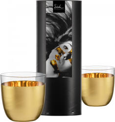 Eisch COSMO COLLECT 2 db pohár full-arany díszhengerben 3, 9dl 91 mm (70510419)