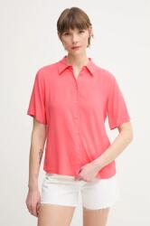 Benetton ing női, galléros, rózsaszín, regular, 5WPWDQ0B1 - rózsaszín XS - answear - 12 990 Ft