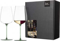 Eisch INSPIRE SENSISPLUS 2 db univerzális borospohár zöld powerful & rich 7, 4dl 253 mm (15437020)