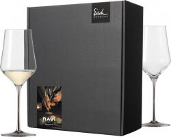 Eisch RAVI PLATINUM 2 db fehérboros pohár díszdobozban 3, 8dl 237 mm (75851830)