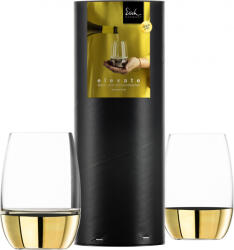Eisch ELEVATE 2 db borospohár arany díszhengerben 3, 4dl 105 mm (15009915)