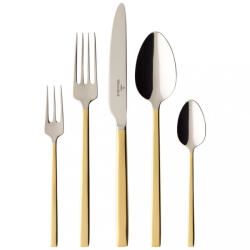 Villeroy & Boch Signature La Classica aranyozott nyelű evőeszközkészlet 30 darabos 6 személyes (1264479050)