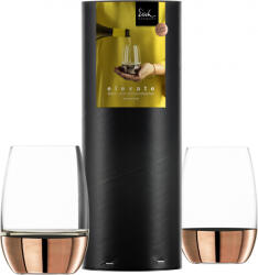 Eisch ELEVATE 2 db borospohár réz díszhengerben 3, 4dl 105 mm (15009917)