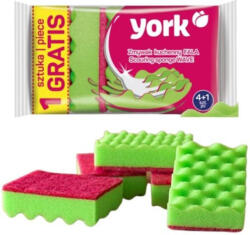 YORK Hullámos súrolószivacs WAVE 4+1 db - YORK