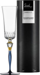 Eisch CHAMPAGNE EXCLUSIV pezsgőspohár kék díszhengerben 2, 5dl 280 mm (47759672)
