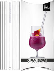 Eisch GENTLEMAN szívószál készlet 4 darabos clear díszdobozban (86599810)