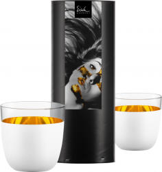 Eisch Cosmo pure white pohár 2 db díszhengerben (77410416)