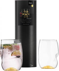 Eisch UNIK 2 db univerzális pohár arany díszhengerben 3dl 100 mm (30013122)