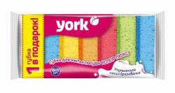 YORK Súrolószivacs COLOR LUX 6+1 db - YORK