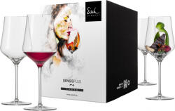 Eisch SKY SENSISPLUS 4 db vörösboros pohár díszdobozban 4, 9dl 239 mm (25185020)