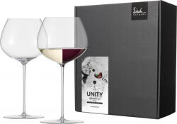 Eisch UNITY SENSISPLUS 2 db Burgundy pohár díszdobozban 7, 65dl 240 mm (25224010)