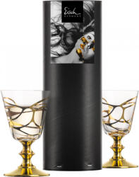 Eisch STARGATE GOLD 2 db fehérboros pohár díszhengerben 2, 1dl 139 mm (49958621)