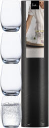 Eisch LIGHT 4 db pohár kék díszhengerben 3, 4dl 105 mm (78550081)