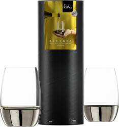 Eisch ELEVATE 2 db borospohár platina díszhengerben 3, 4dl 105 mm (15009916)