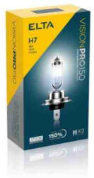 ELTA 12V H7 55W PX26d +150% 3700K Izzó
