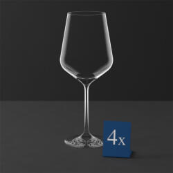 Villeroy & Boch La Divina vizes/bordeaux pohár 4 db 6, 5 dl 252mm (1136678111)