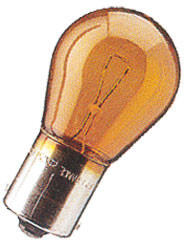 SCT 12V 21W PY21W BAU15s Narancs Izzó