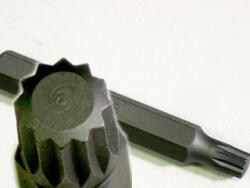 Genius Tools Spline bit M08 x 75 mm, 12 szögű - 2M7508