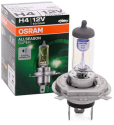 OSRAM Allseason Super H4 12V 60/55W +30% Halogén Izzó