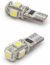 Carguard 12V T10 CANBUS LED izzó, 3W, 2 db