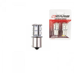 4Cars 12V S25 5050 SMD BA15S Sárga LED Izzók (2 db) - viveno - 2 990 Ft