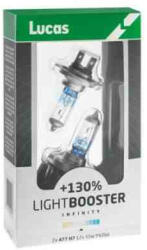 Lucas LightBooster H7 12V 55W PX26d +150% Halogén Izzó (2 darabos készlet)