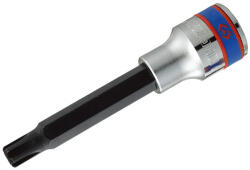 KING TONY 404916 Bordás Bitfej 1/2" M16 L: 90mm Ribe - King Tony