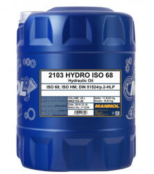 MANNOL hydro iso 68 20l 2103 hidraulika olaj din 51524 hm hlp