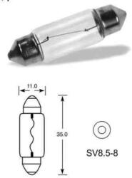 elta 253TB 6V 5W SV8.5-35 Sofita Izzó